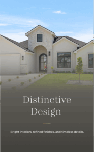 Distinctive gabled home design in Mission, TX